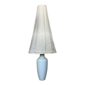 60s 70s floor lamp porcelain KPM brass space age