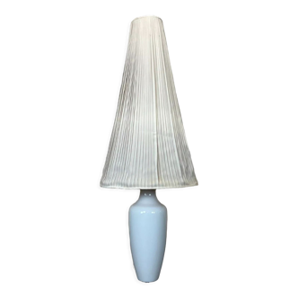 Lampe porcelaine KPM laiton space age, 60s 70s