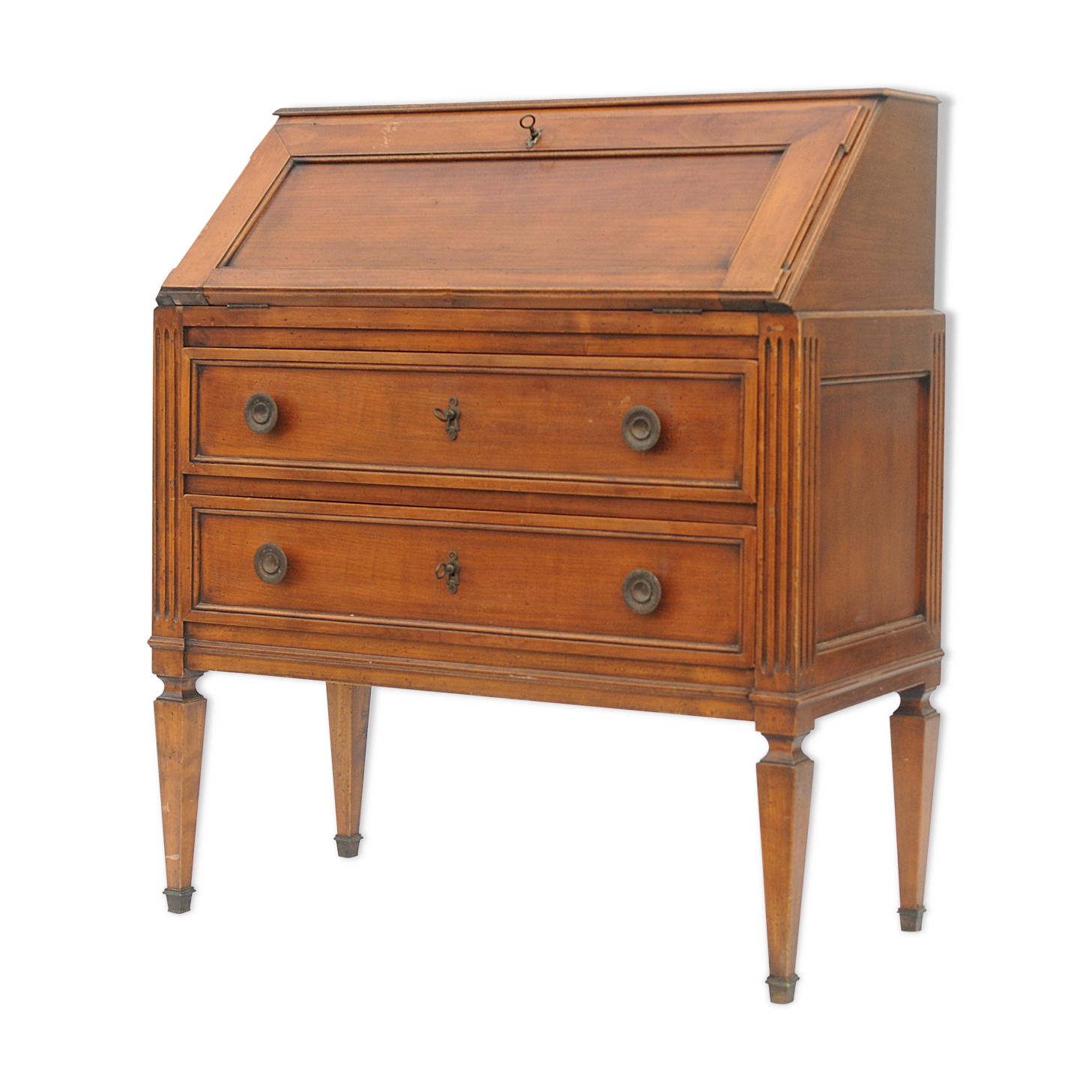 Louis XVI style scriban desk