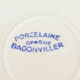 11 flat plates badonviller red no digoin