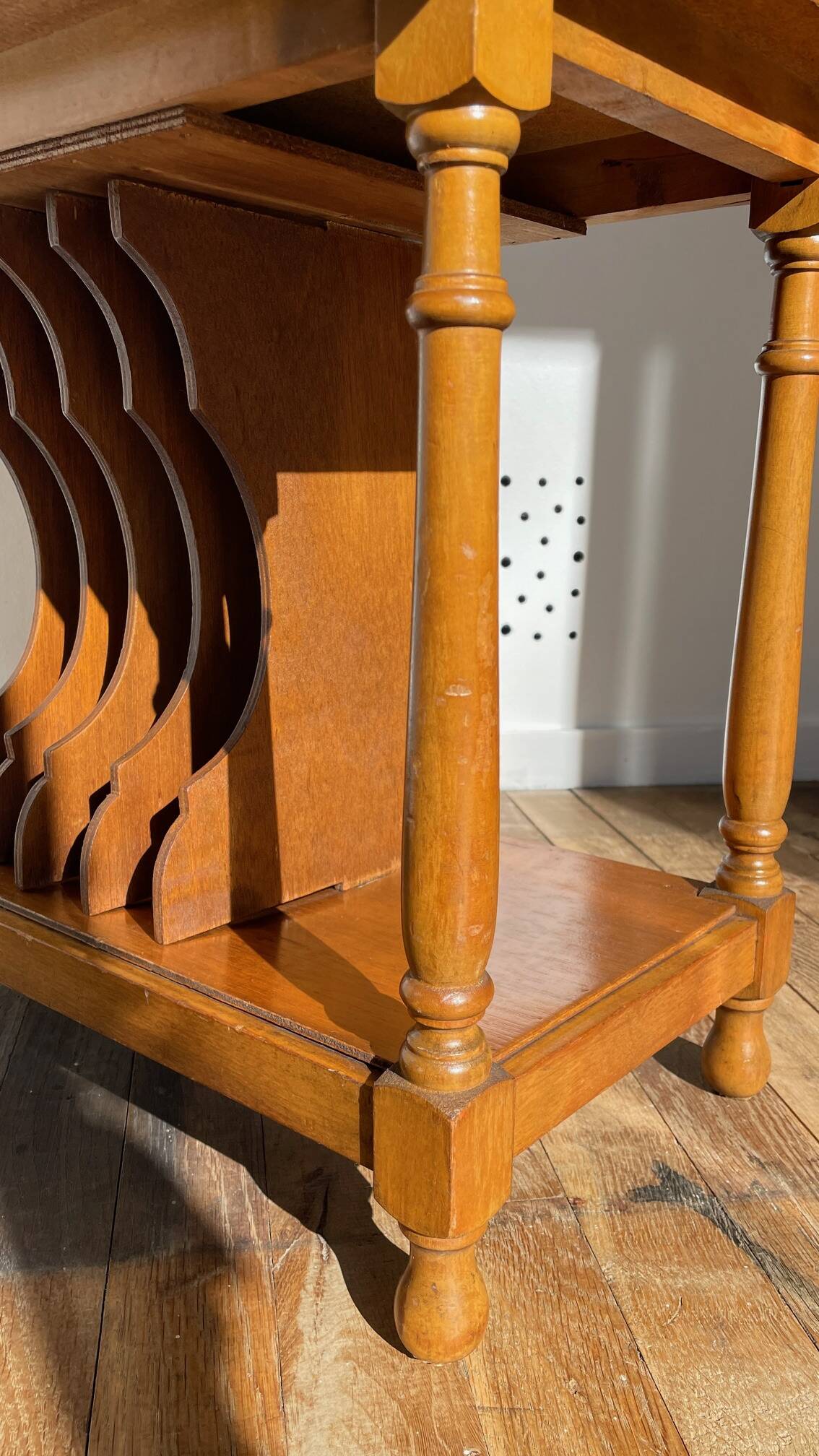 Meuble géométrique electrophone vintage