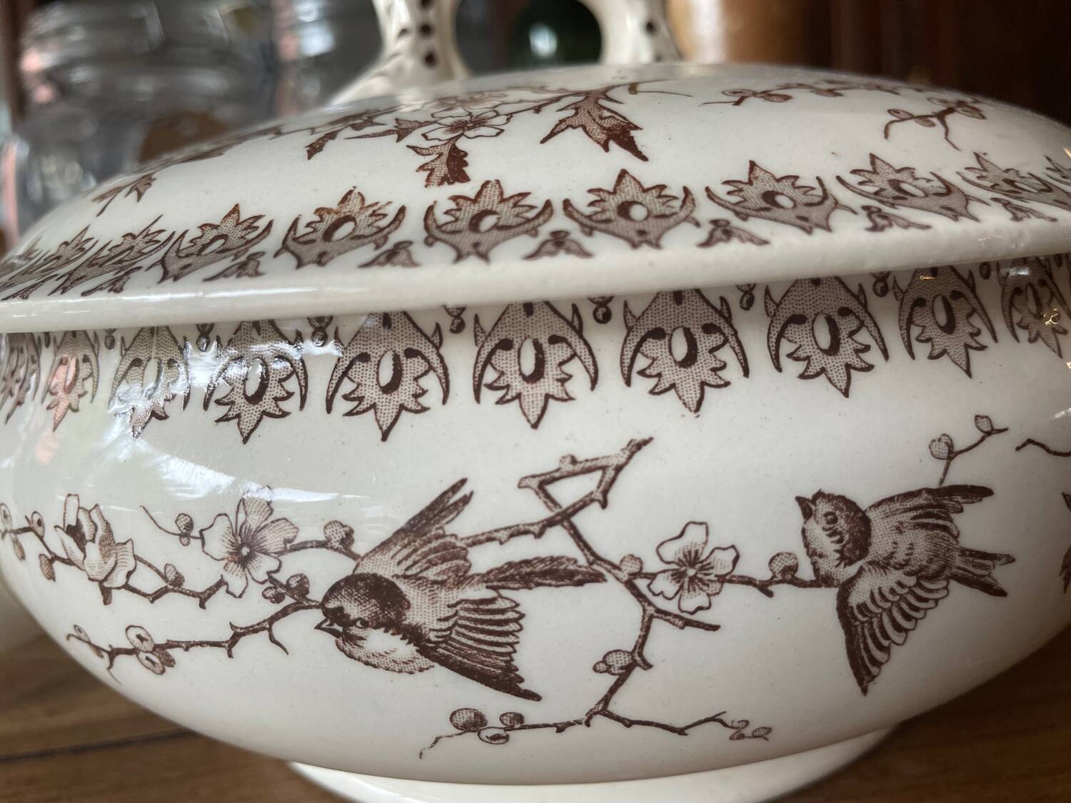 Very rare, soup tureen M Chanut, E. Primard Paris.