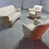 1/2 Fauteuils club années 50/60 vintage