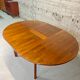 Extendable round table