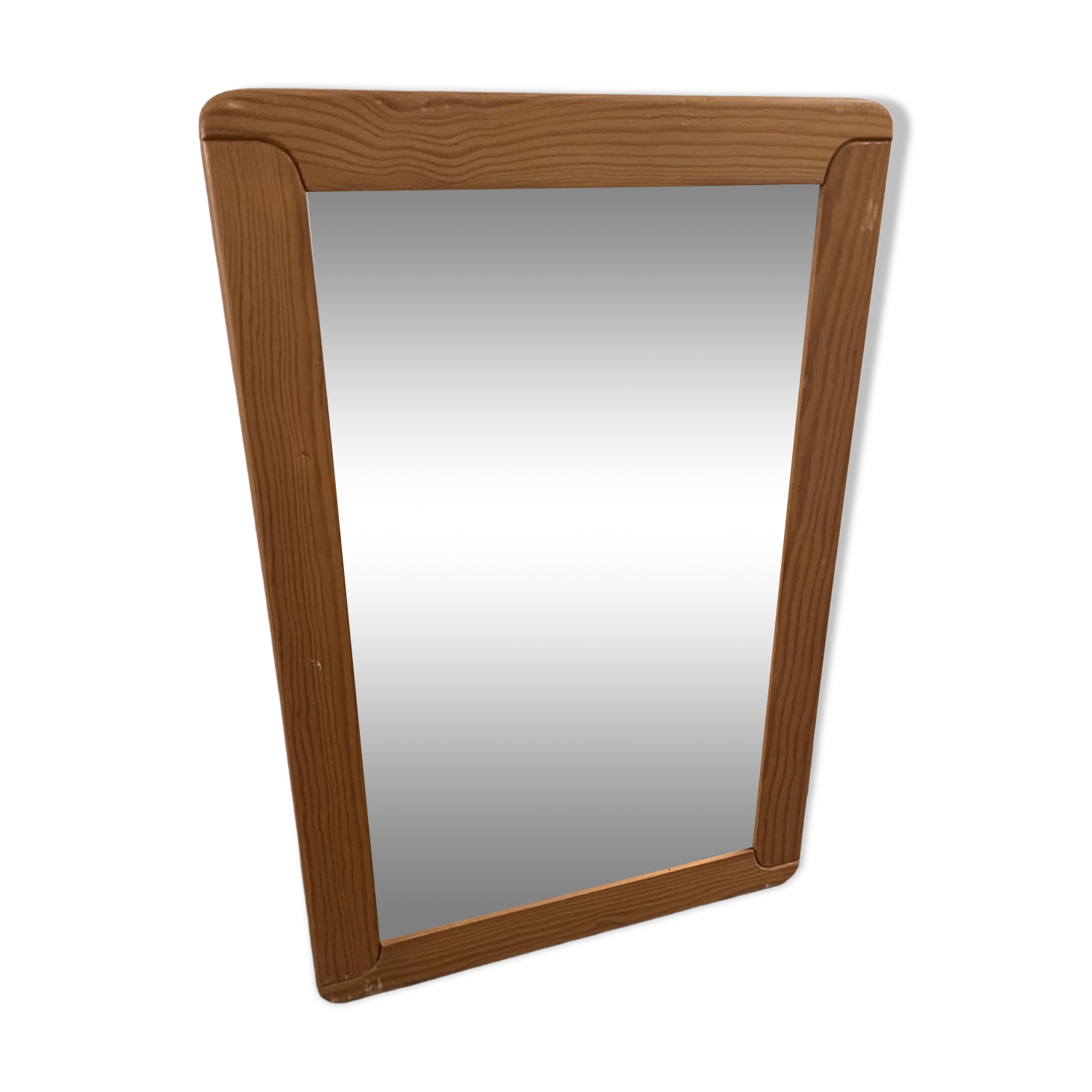 80s Regain pine mirror