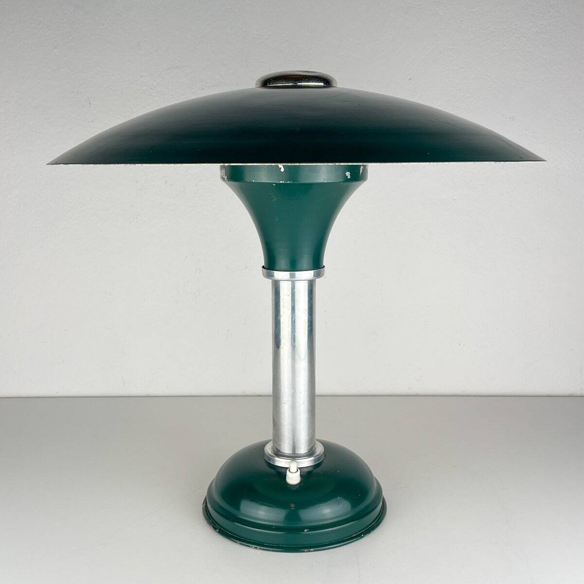 Bauhaus metal table lamp, Germany, 1930s