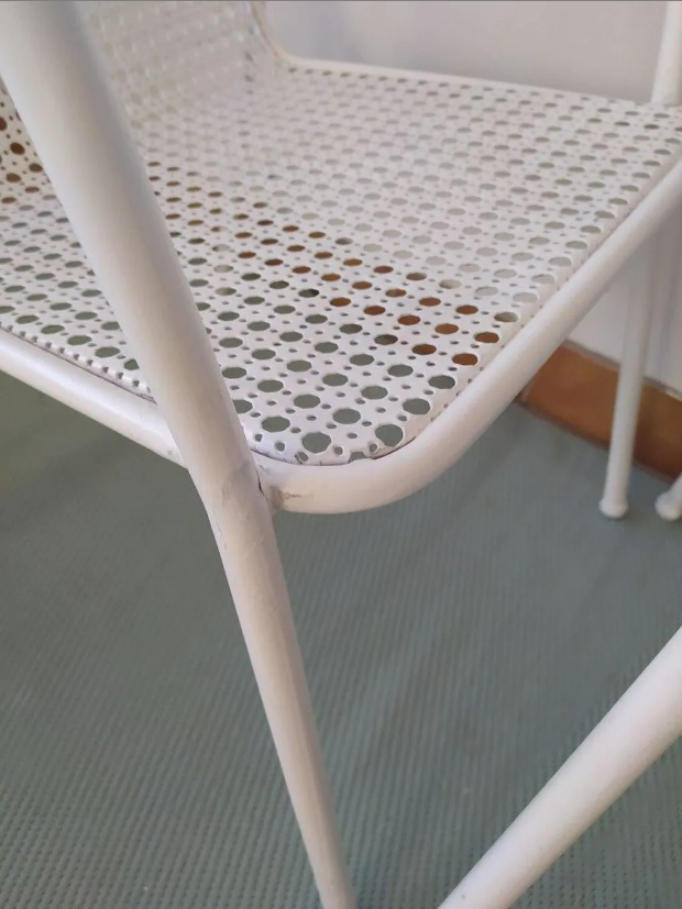 Chaises fauteuils en metal Emu Rio