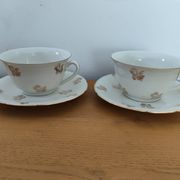 Déjeuners anciens en porcelaine
