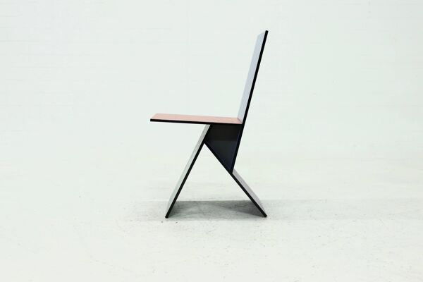Rare chaise Verner Panton Vilbert pour IKEA années 1990