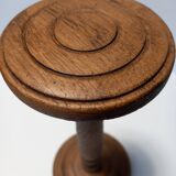 Vintage circles hat rack