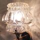 Brass and glass wall lights by Helena Tynell - 1970s