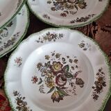 Assiettes anciennes Lunéville