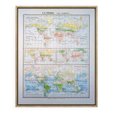 Imprimée en 1900, la Terre et ses climats.