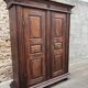 Rustic Alsatian armoire from the 17th century, Louis XIV period 1680/1