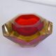 Murano glass ashtray by Flavio Poli