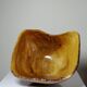 Large olive wood bowl Riviera brutalist craftsmanship circa 1950