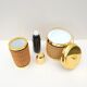 Rattan and chrome ice bucket, bottle and shaker set, France 1970
