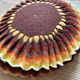 Coussin vintage rond crochet