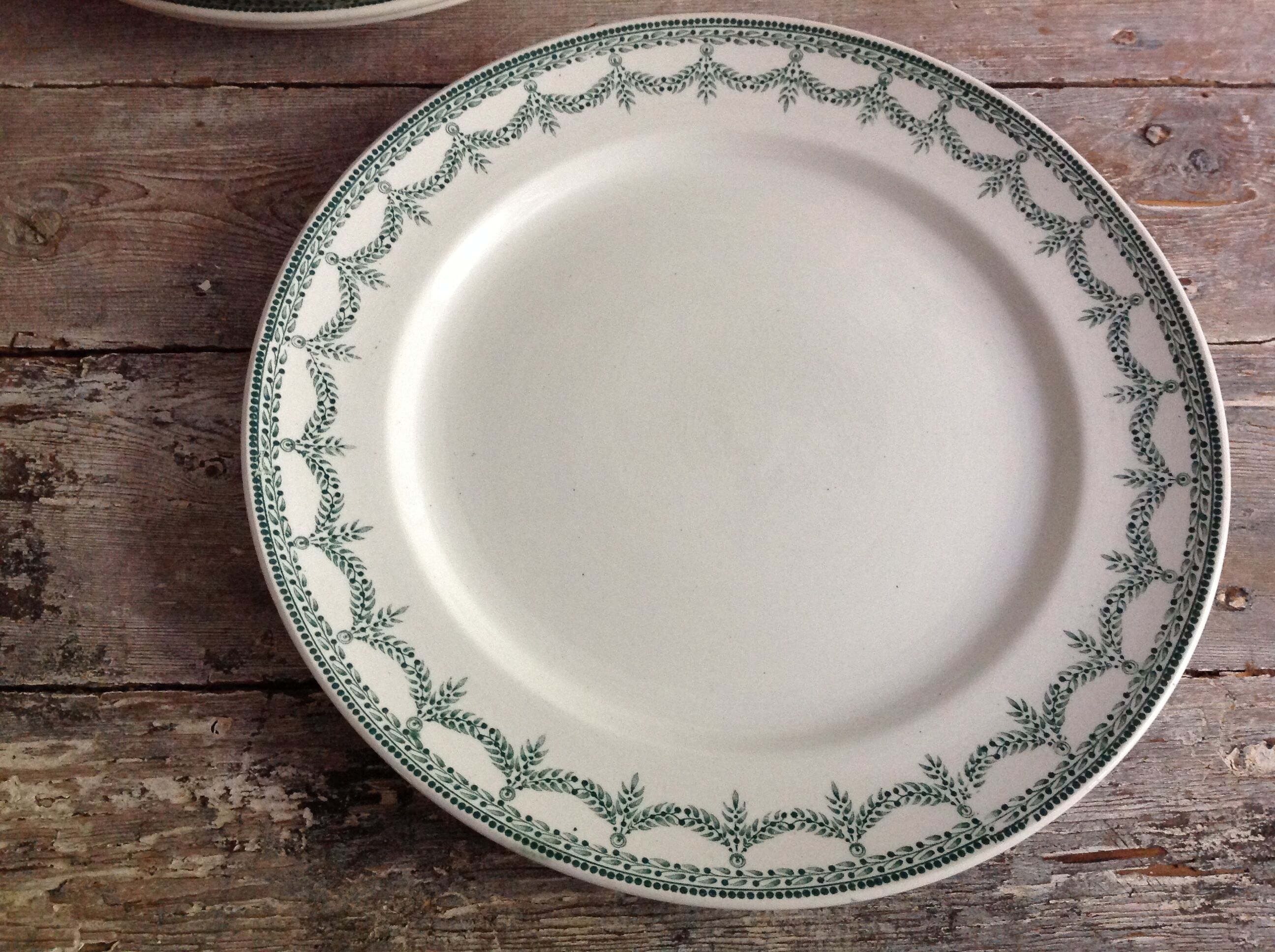 Series of 6 flat plates