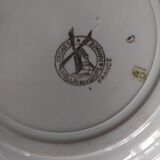 Series of 6 plates Moulin des Loups model Coopé