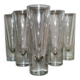 6x Long drink glass Bullet - Carlo Moretti 1980'S - Borgonovo