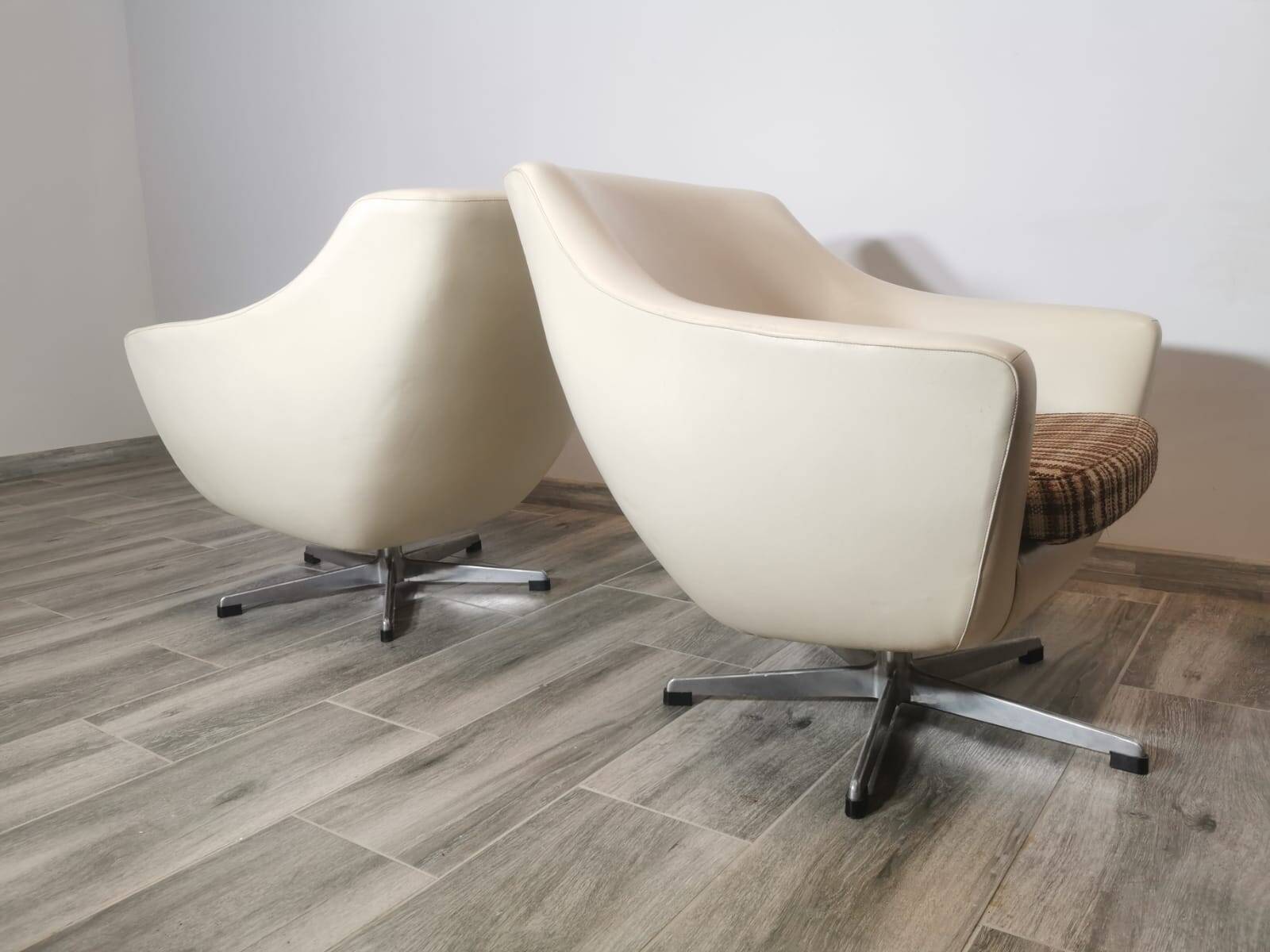 Mid century armchairs