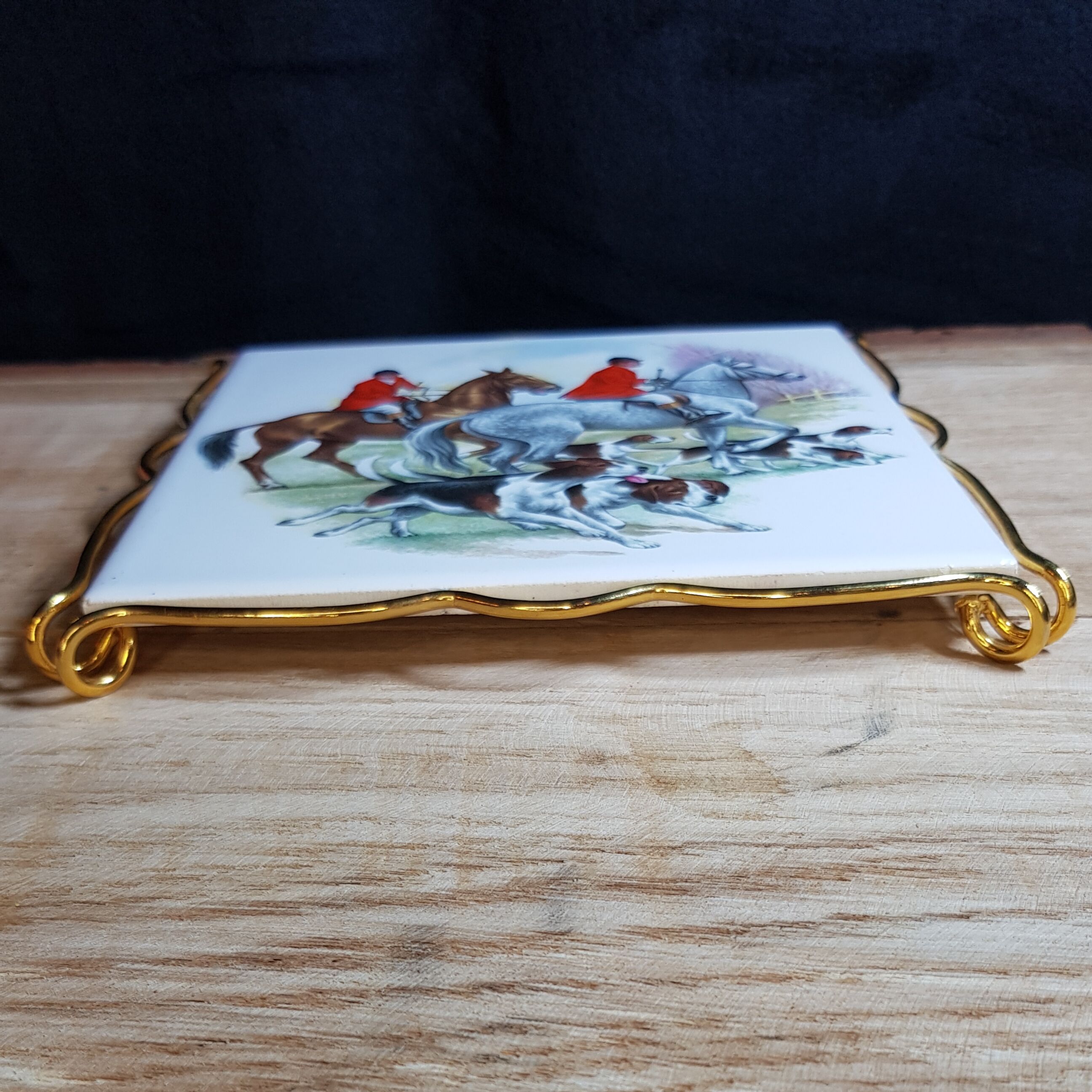 Gien earthenware trifle