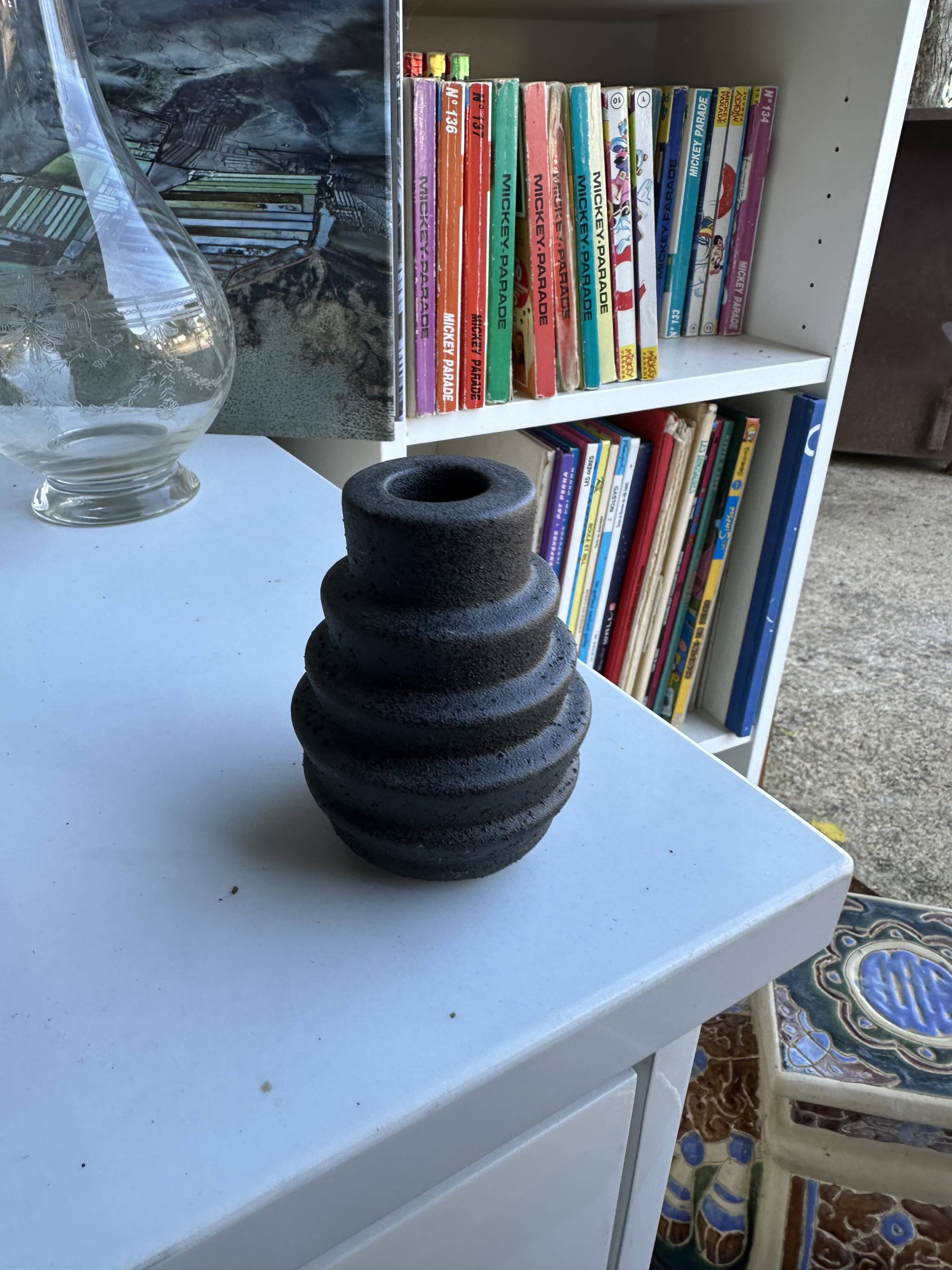 Bougeoir rond