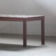 Table basse en teck danois avec plateau en carreaux de céramique, années 1960