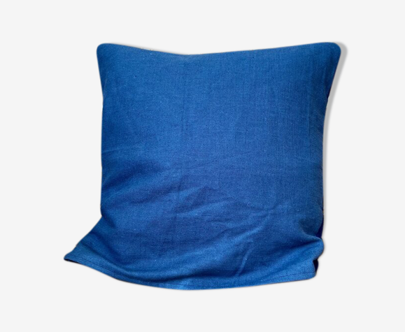 Coussin en lin et laine bouillie 40 cm