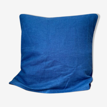 Linen cushion and boiled wool 40 cm