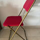 Red Lafuma folding chair