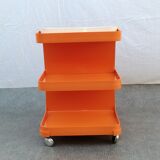 Flair style plastic service for Prisunic vintage 1970