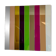 Andrea Lussoli — sculptural wall mirror in coloured glass, signed