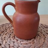 Clean raw and pure sandstone milk pot / 1/2l - Berry sandstone, 1960 about