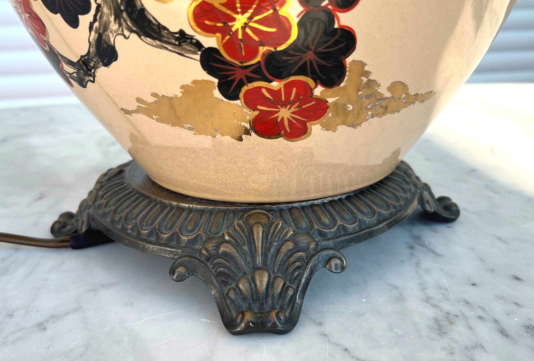Decorative ceramic lamp – Japanese style