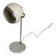 Large vintage 1960 white eyeball mid-century desk lamp - 44 cm