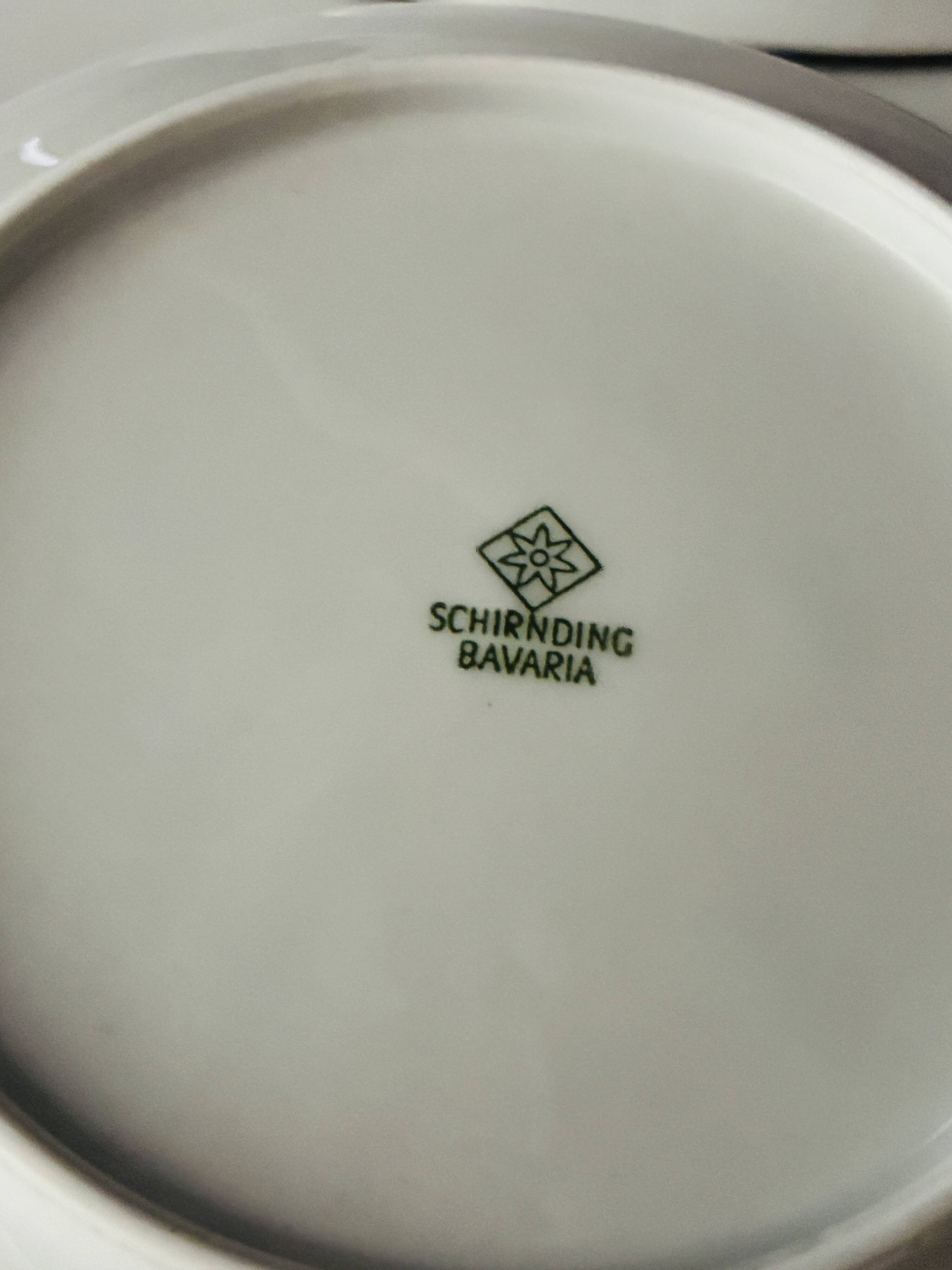 Assiettes à souple porcelaine Schirnding Bavaria