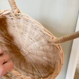 Rattan basket to hang