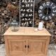 Renovated solid wood sideboard