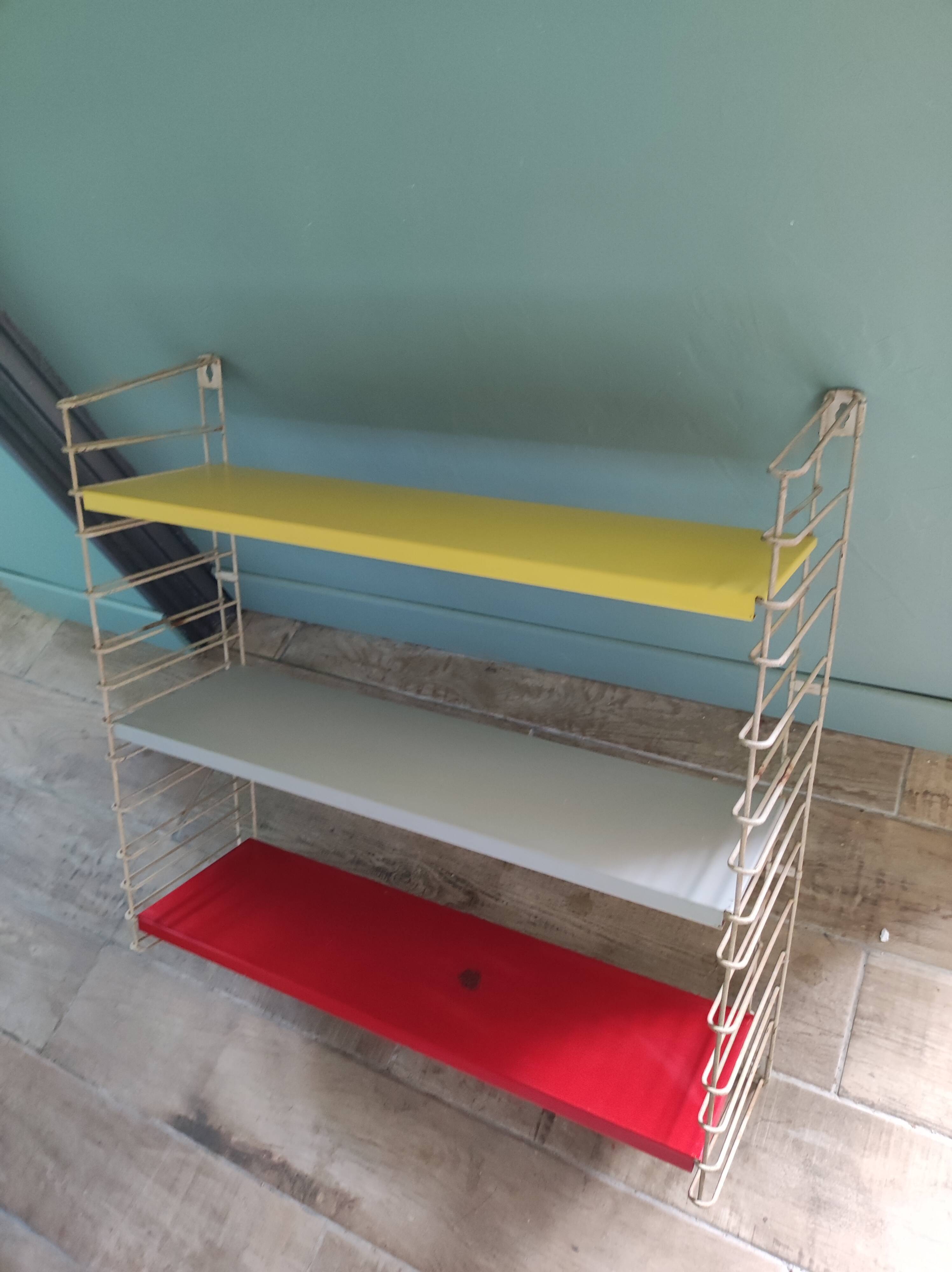 Wall shelf Tomado Holland by Dekler vintage design 50 60