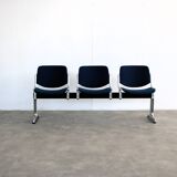 Vintage bench | waiting room bench | 1970s | Castelli