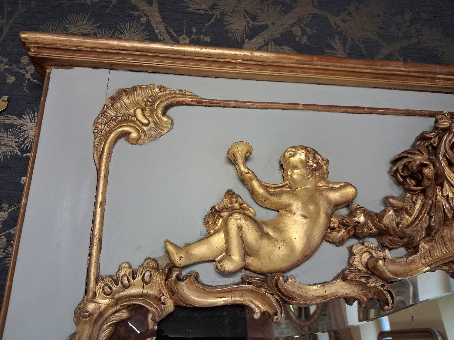 Napoleon III mirror/trumeau, 187 x 111