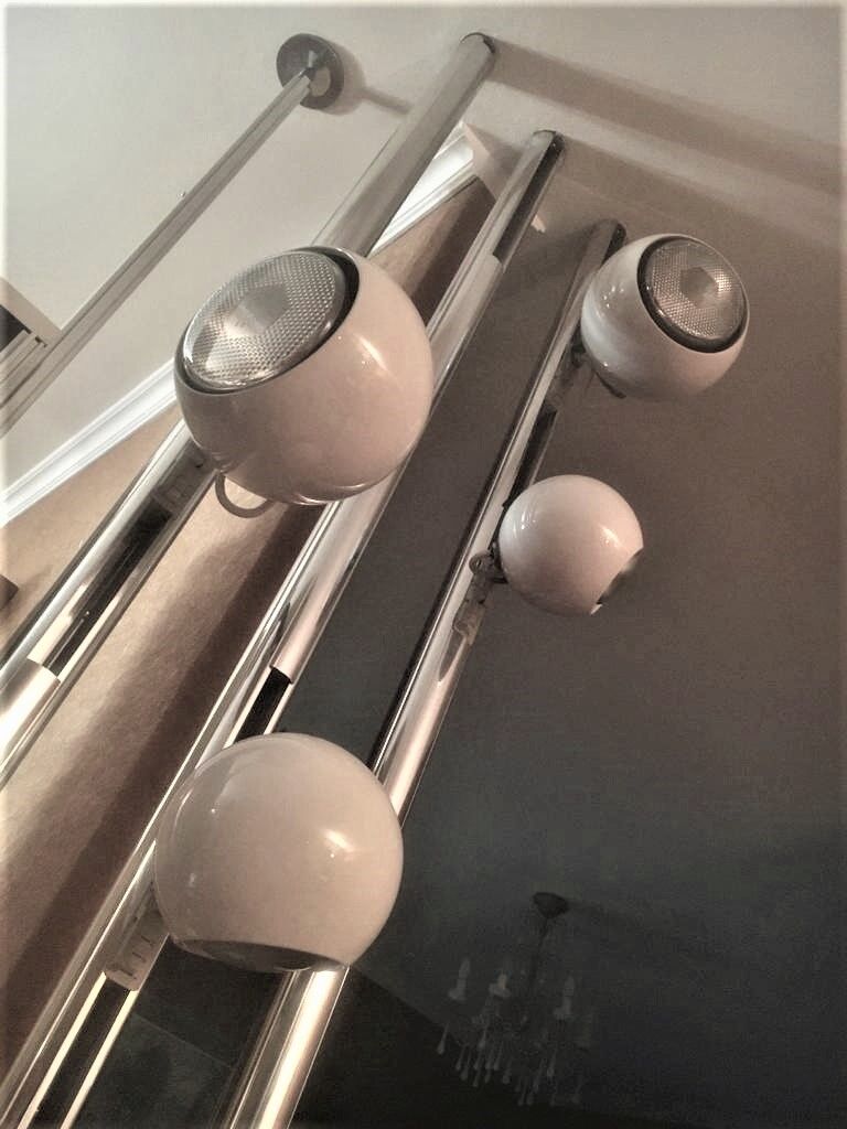 Rampes de spots années 70