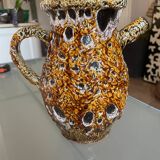 Honey Enamel Pitcher Vase
