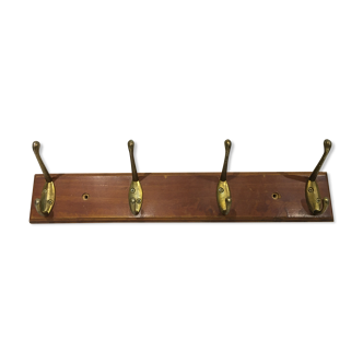 Wooden coat holder