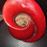 Ceramic rose heart vase by Fred and Andrée Stocker circa 1950