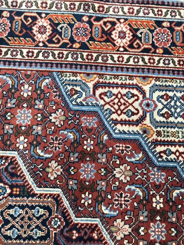 Old transylvanian carpet 202x304cm