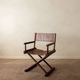 Italian Modern Vintage Folding Director's Chair in Wood and Leather, 1980s