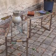 Paire de bout de canapé, chevets année 70